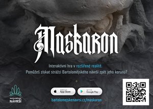 Pátrací interaktivní hra MASKARON